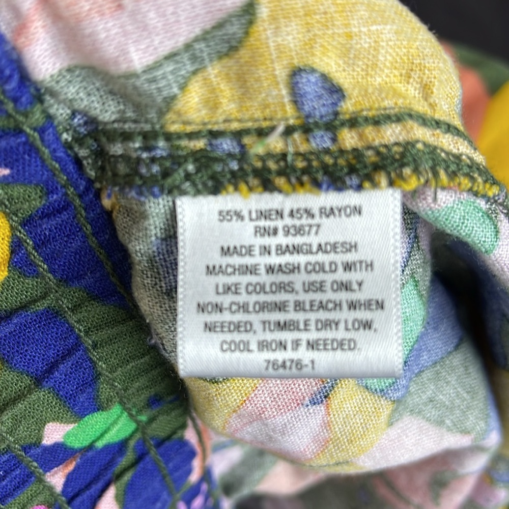 St. John’s Bay linen blend shorts XXL - Picture 6 of 7